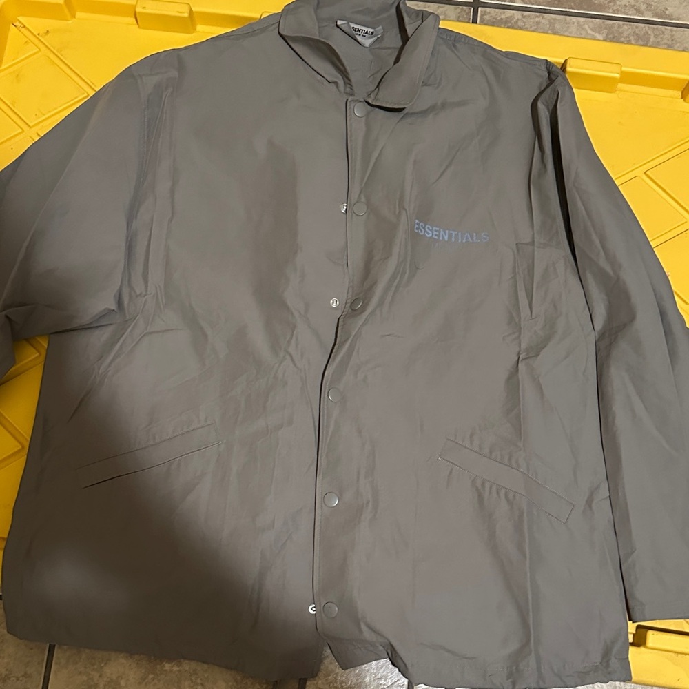 Essentials Charcoal Men's Lightweight Jacket